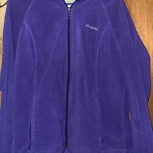 Columbia Purple Fleece Jacket